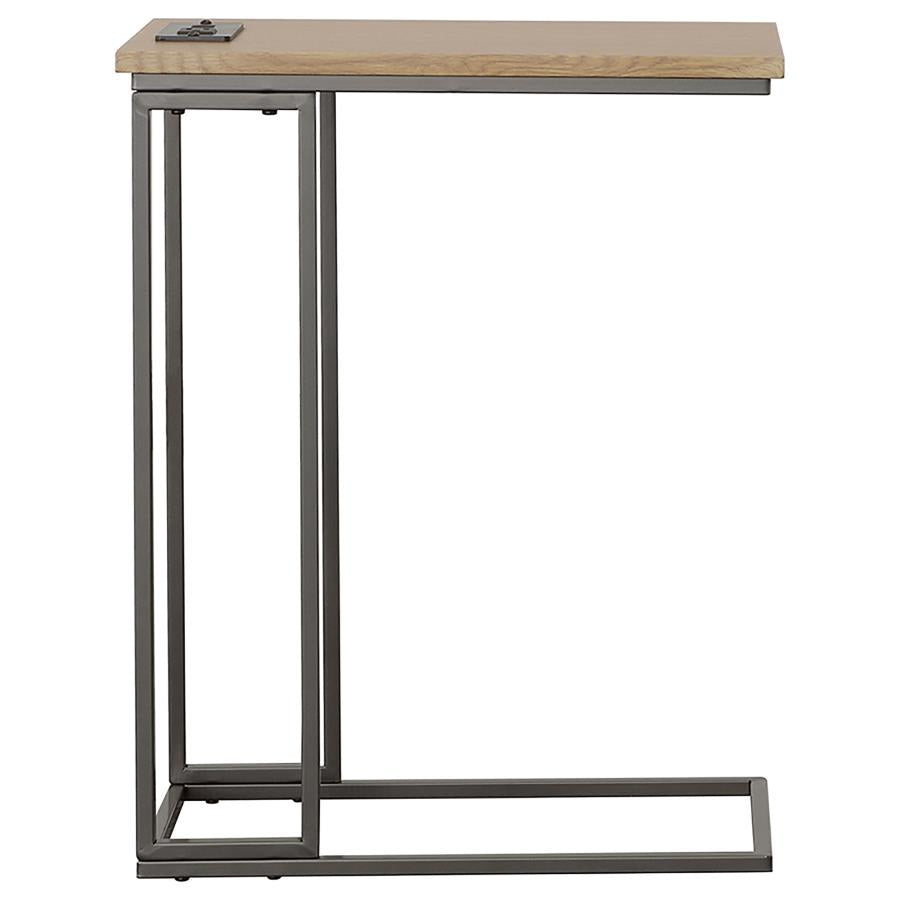 Rudy Brown Side Table - furniture place usa