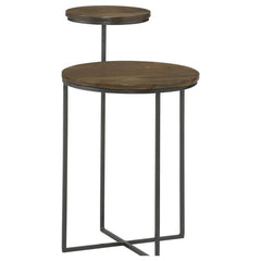 Yael Brown Side Table - furniture place usa