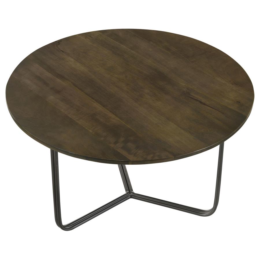 Yaritza Brown Coffee Table - furniture place usa