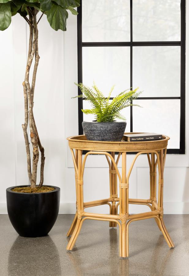 Antonio Brown Side Table - furniture place usa