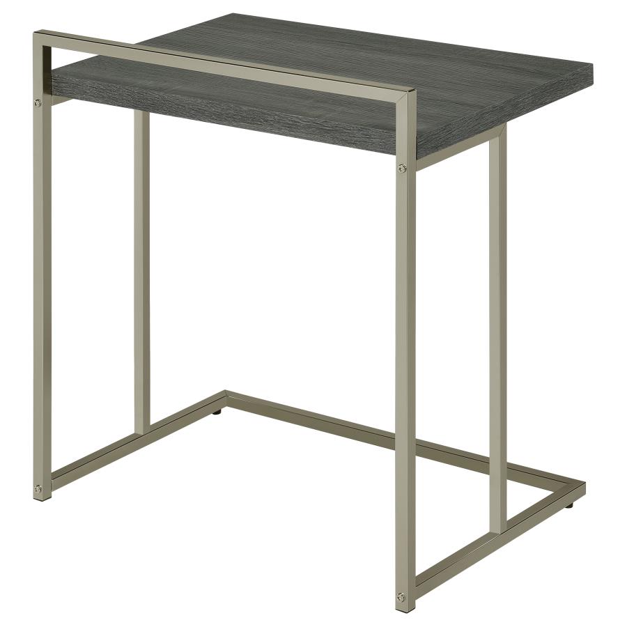 Dani Grey Side Table - furniture place usa