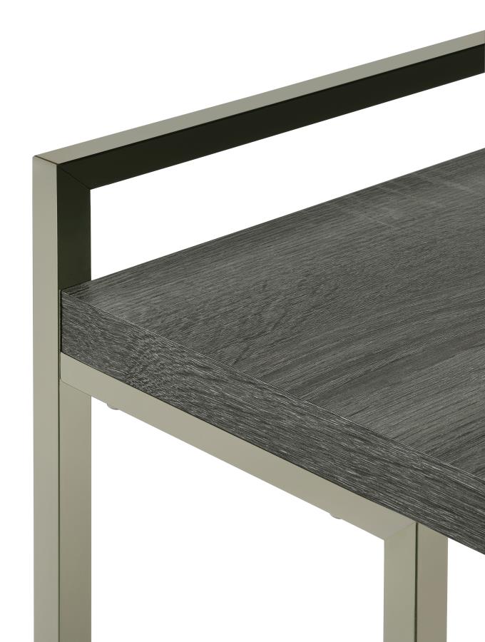 Dani Grey Side Table - furniture place usa