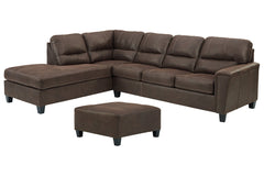 Navi 2-Piece Sectional with Ottoman - PKG007400 - furniture place usa