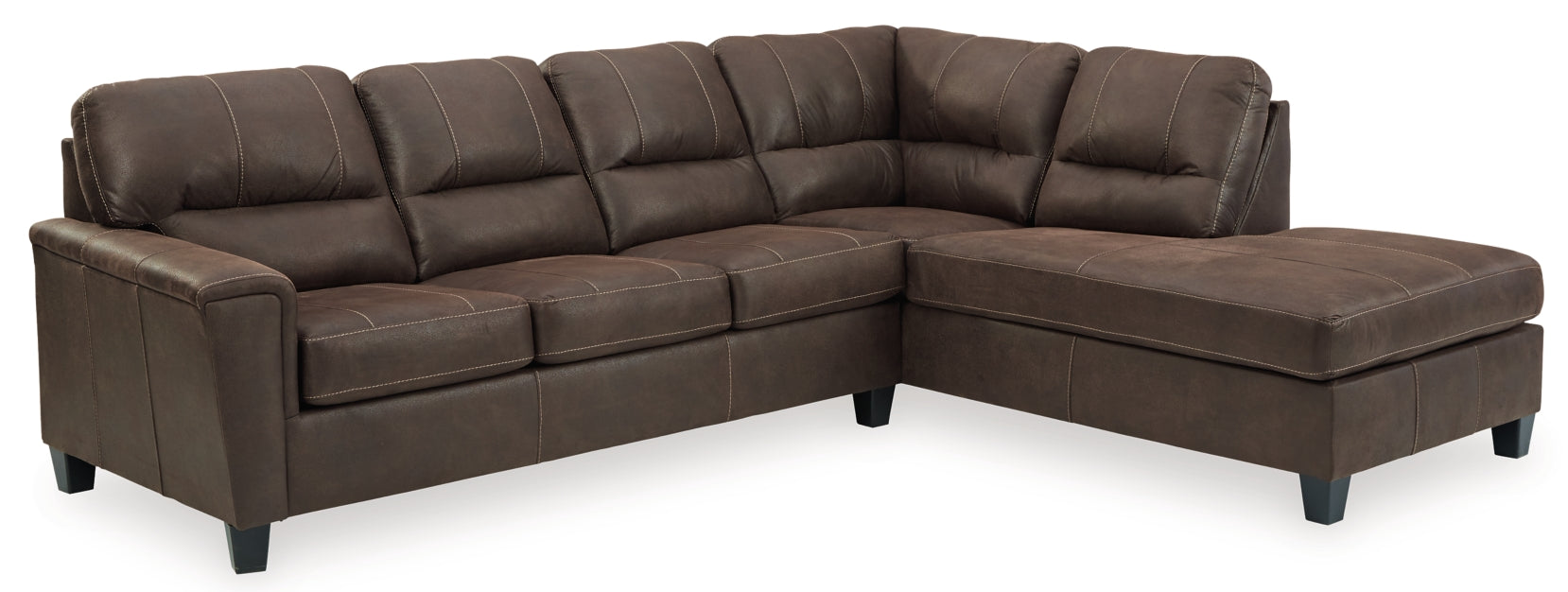Navi 2-Piece Sectional with Ottoman - PKG007401 - furniture place usa