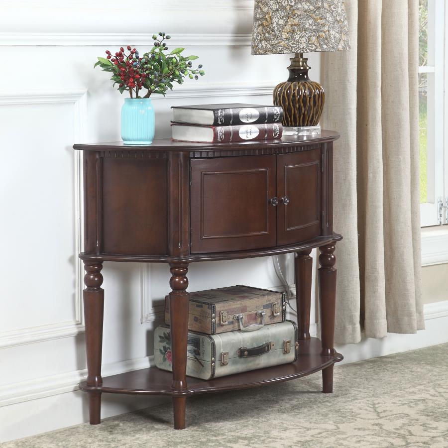 Brenda Brown Console Table - furniture place usa