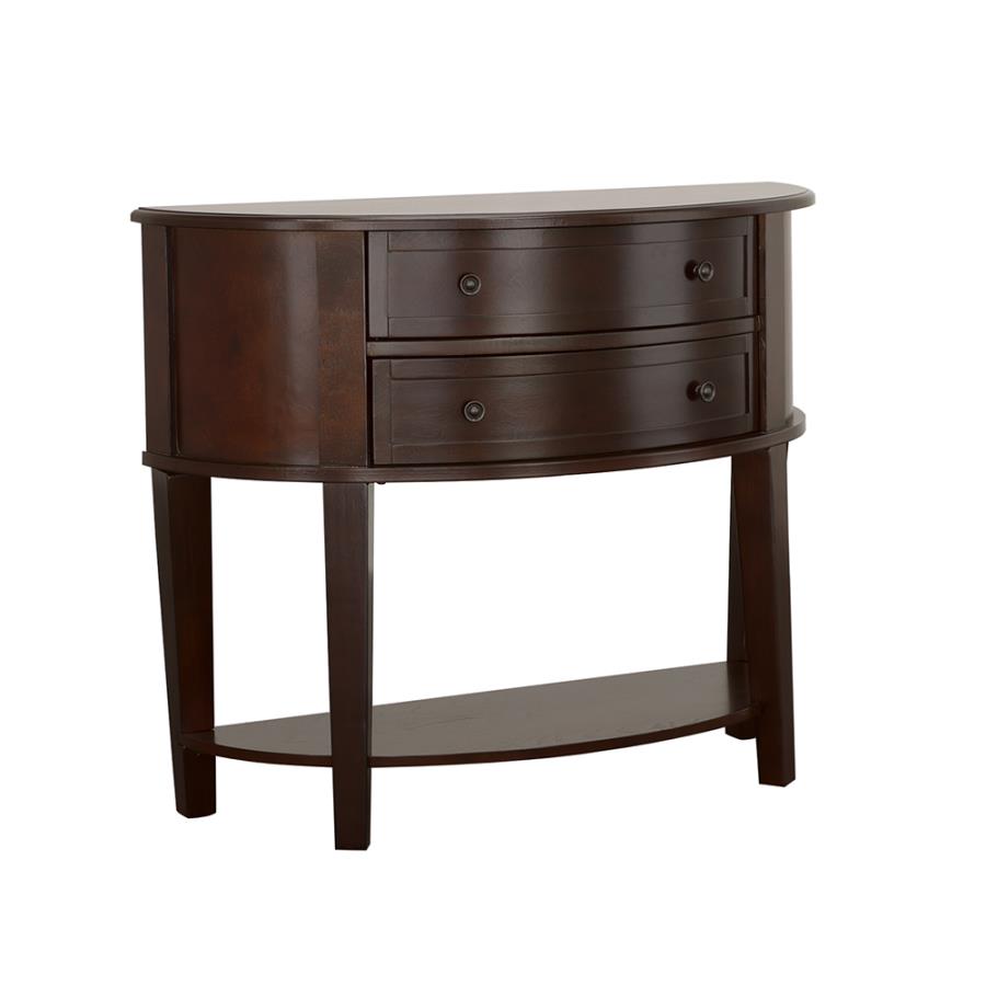 Diane Brown Console Table - furniture place usa