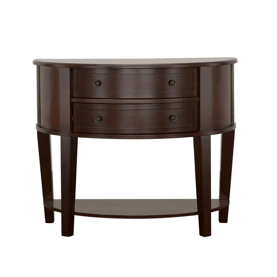 Diane Brown Console Table - furniture place usa