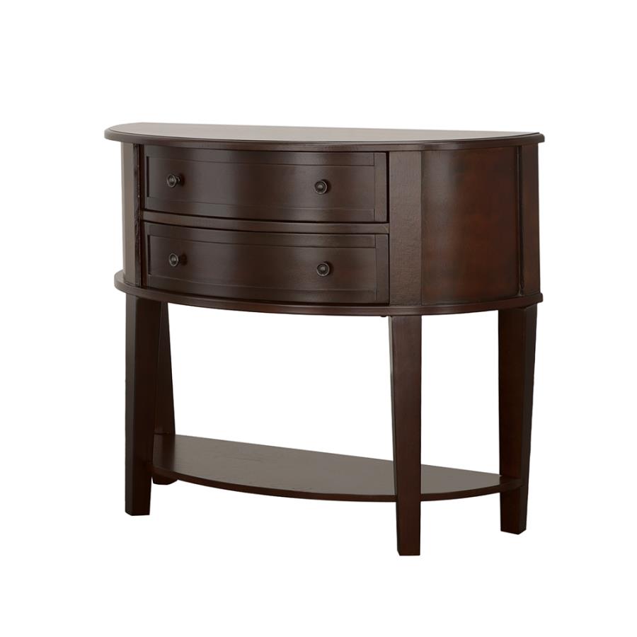 Diane Brown Console Table - furniture place usa