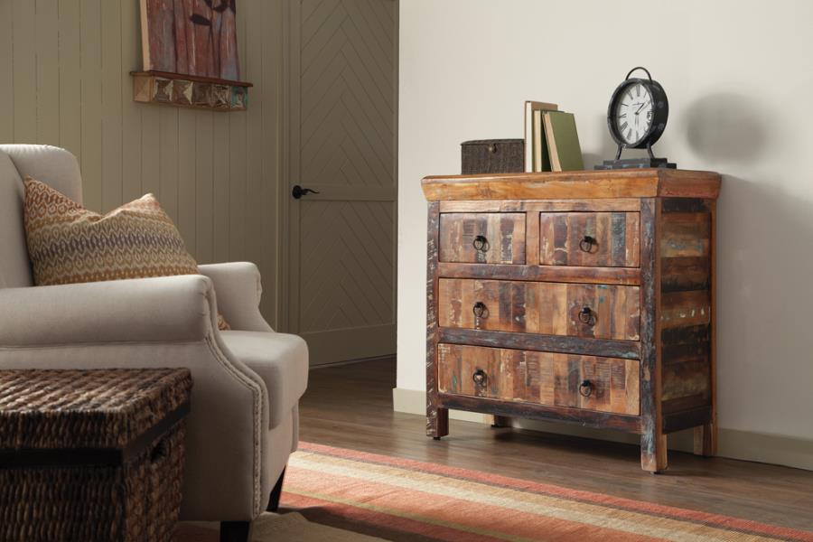 Harper Brown Accent Cabinet - furniture place usa