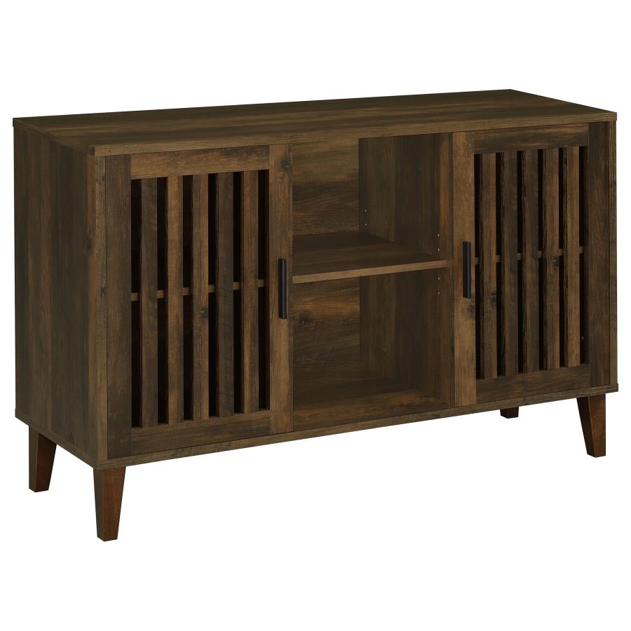 Torin Brown Accent Cabinet - furniture place usa