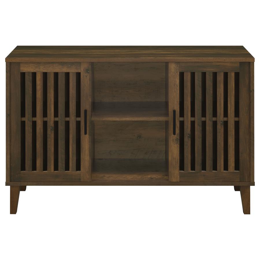 Torin Brown Accent Cabinet - furniture place usa