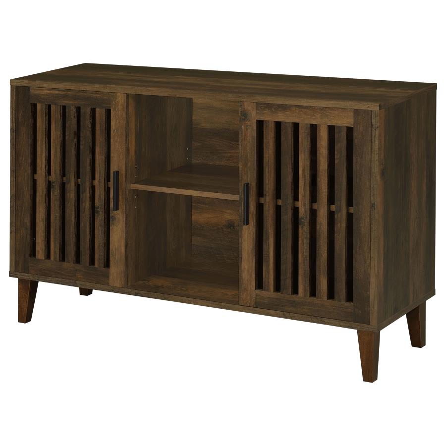 Torin Brown Accent Cabinet - furniture place usa