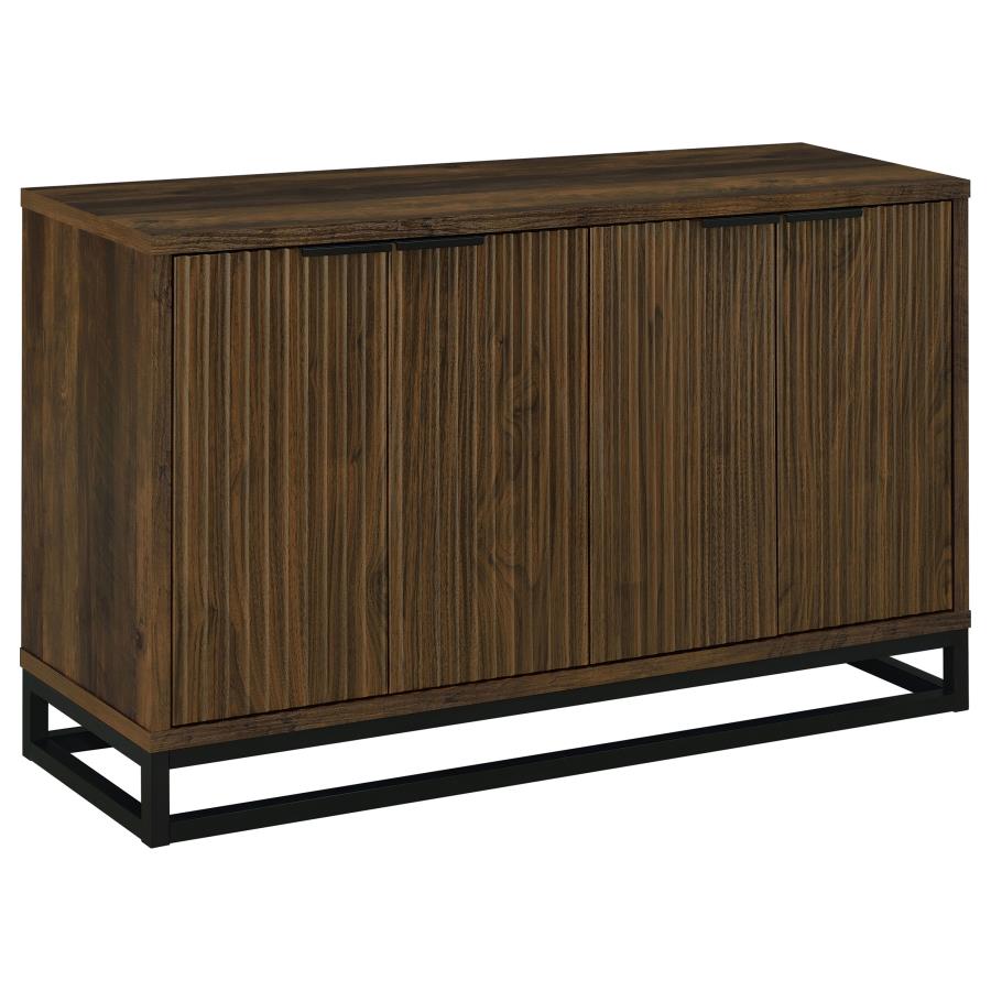 Ryatt Brown Accent Cabinet - furniture place usa