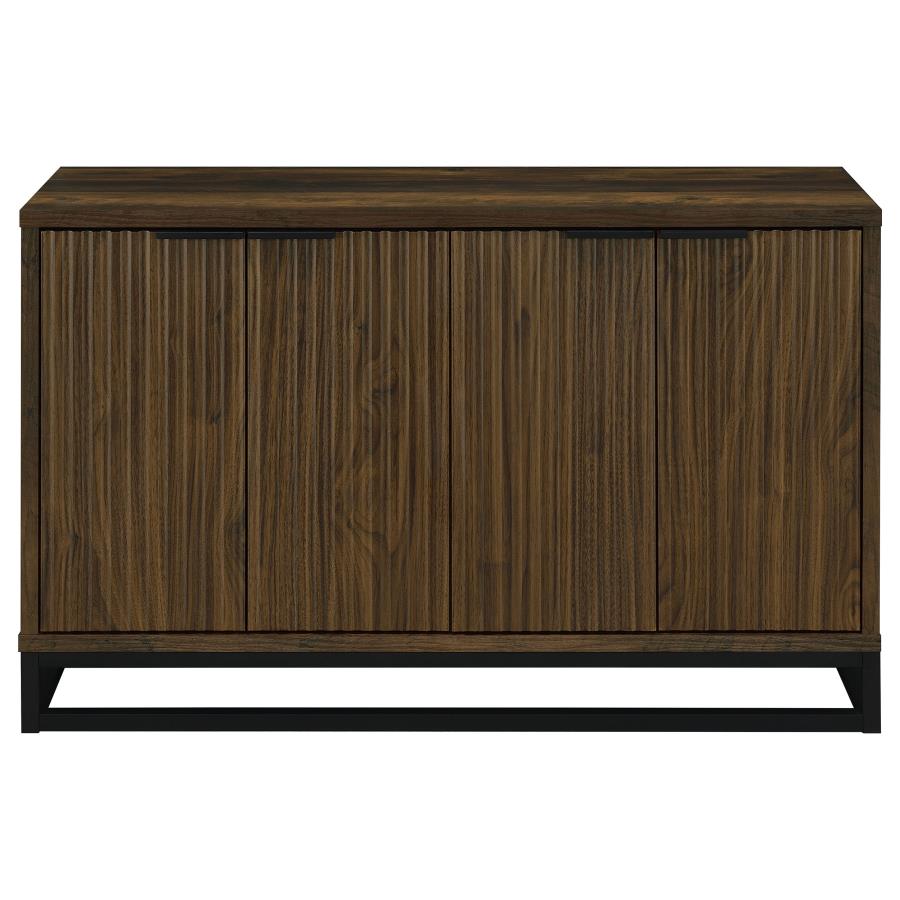 Ryatt Brown Accent Cabinet - furniture place usa