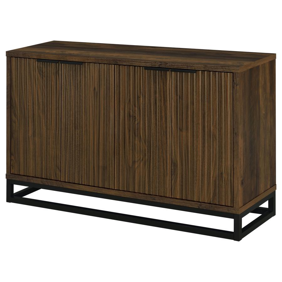 Ryatt Brown Accent Cabinet - furniture place usa