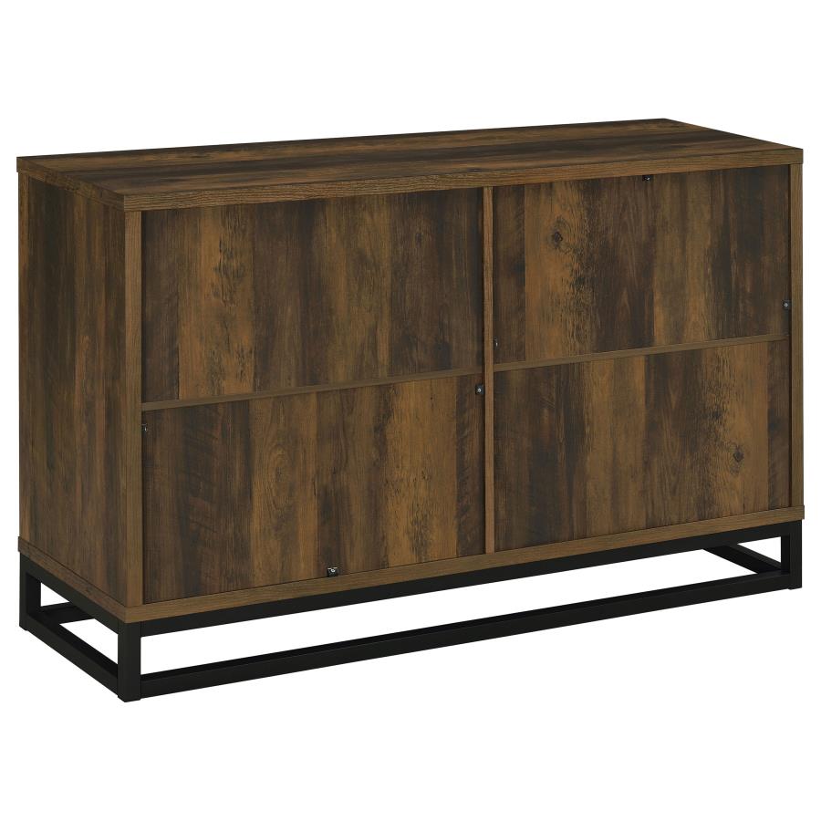 Ryatt Brown Accent Cabinet - furniture place usa