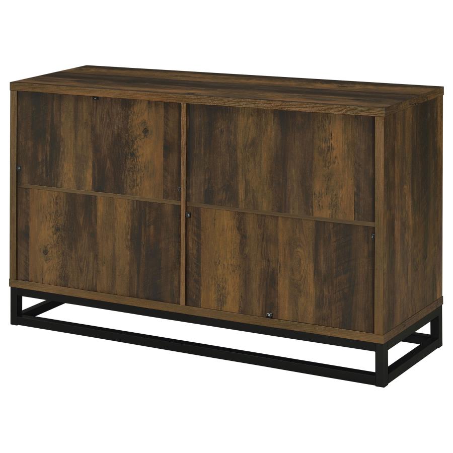 Ryatt Brown Accent Cabinet - furniture place usa