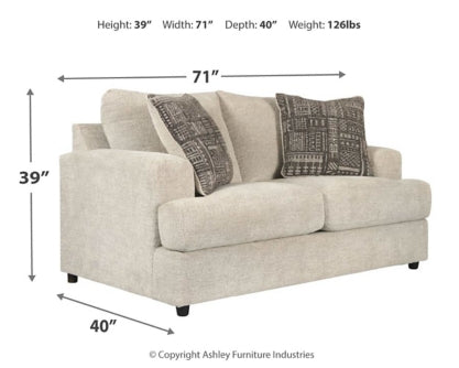 Soletren Sofa, Loveseat and Chair - PKG001865 - furniture place usa