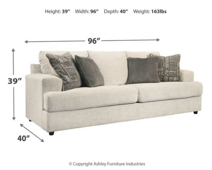Soletren Sofa, Loveseat, Chair and Ottoman - furniture place usa