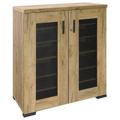 Bristol Brown Shoe Cabinet - furniture place usa