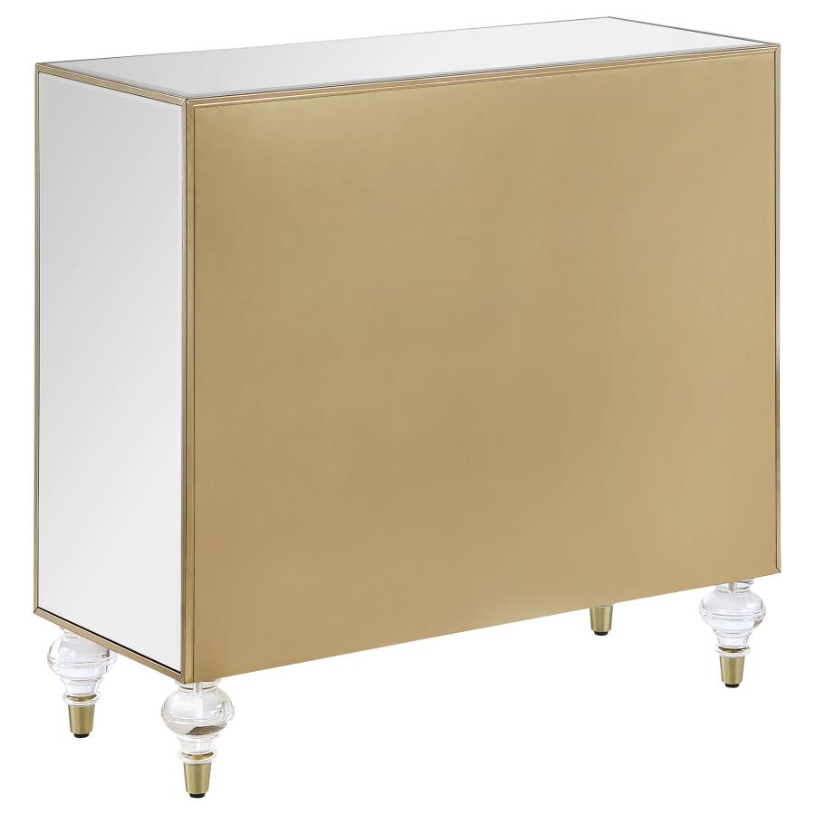 Lupin Silver Accent Cabinet - furniture place usa