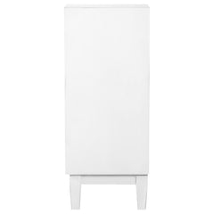 Gambon White Accent Cabinet - furniture place usa