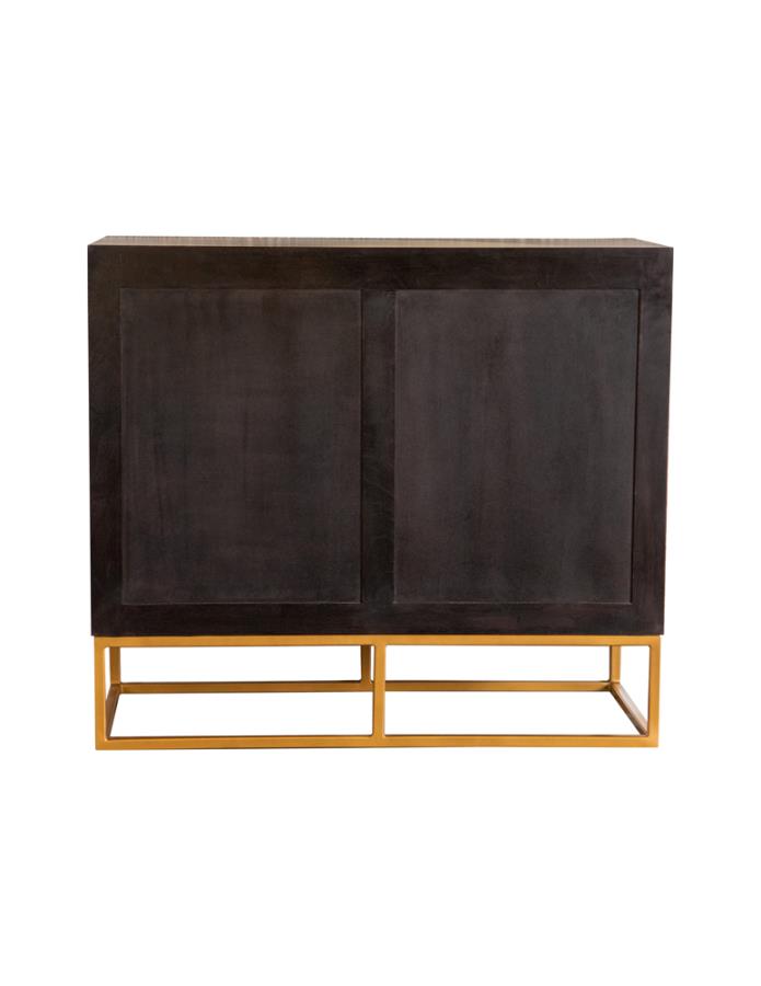 Zara Brown Accent Cabinet - furniture place usa