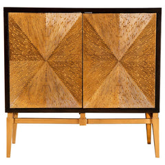 Zira Brown Accent Cabinet - furniture place usa