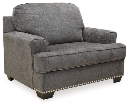 Locklin Sofa, Loveseat, Chair and Ottoman - furniture place usa
