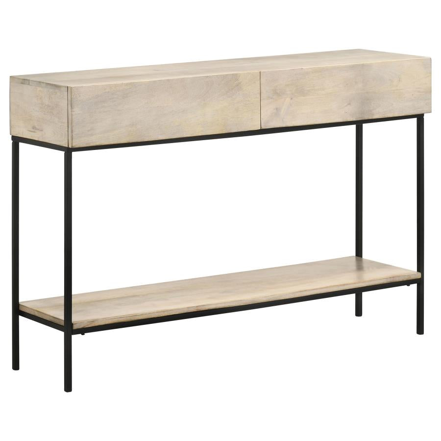 Rubeus Beige Console Table - furniture place usa