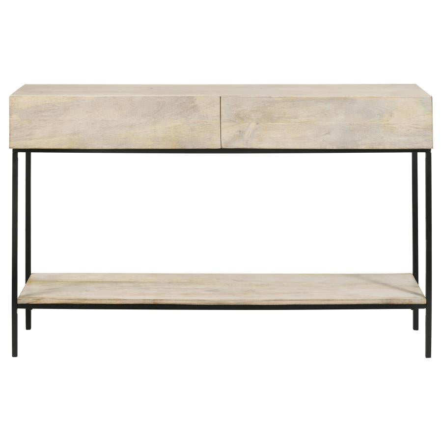 Rubeus Beige Console Table - furniture place usa