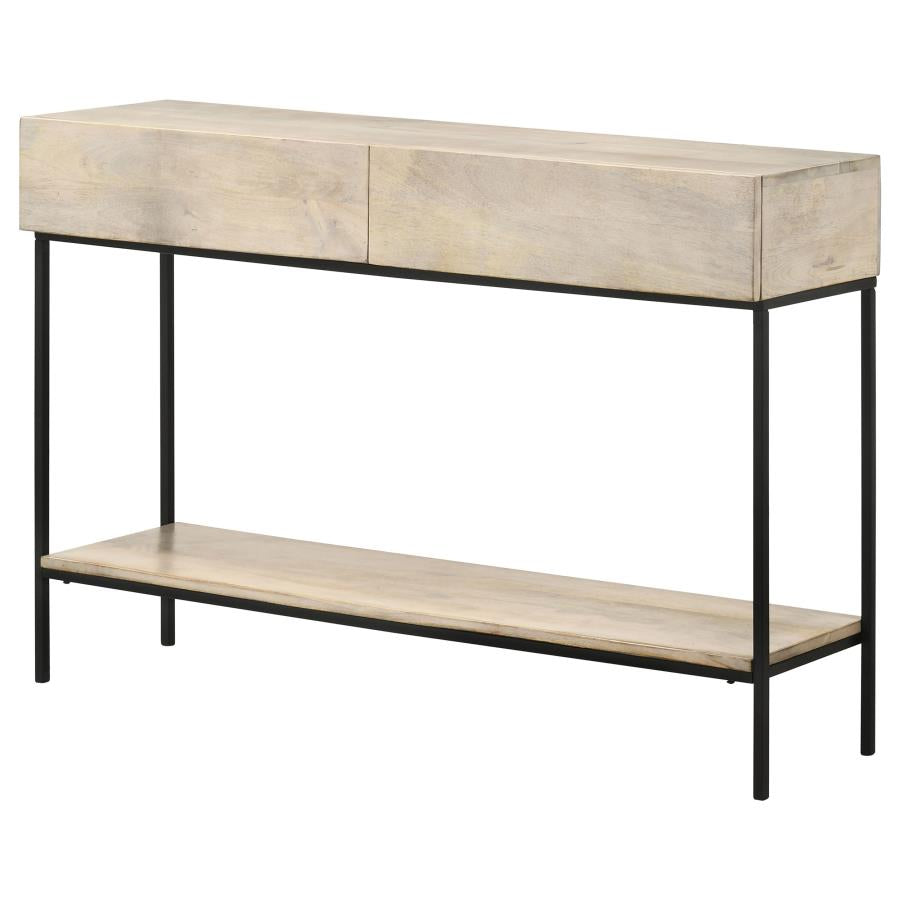 Rubeus Beige Console Table - furniture place usa