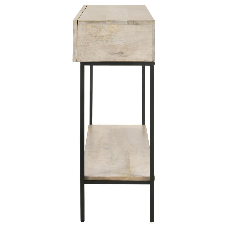 Rubeus Beige Console Table - furniture place usa