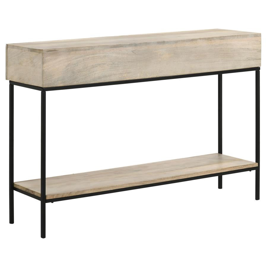 Rubeus Beige Console Table - furniture place usa