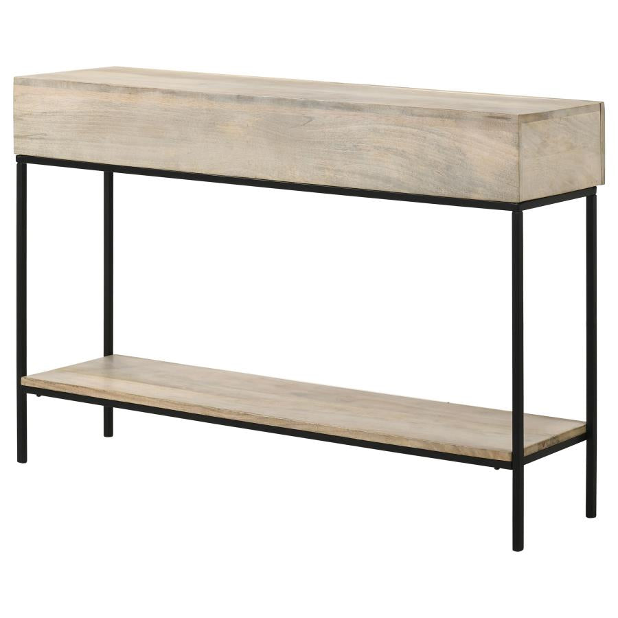 Rubeus Beige Console Table - furniture place usa