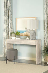 Rickman Beige Console Table - furniture place usa