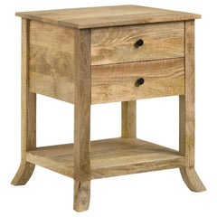 Russo Brown Side Table - furniture place usa