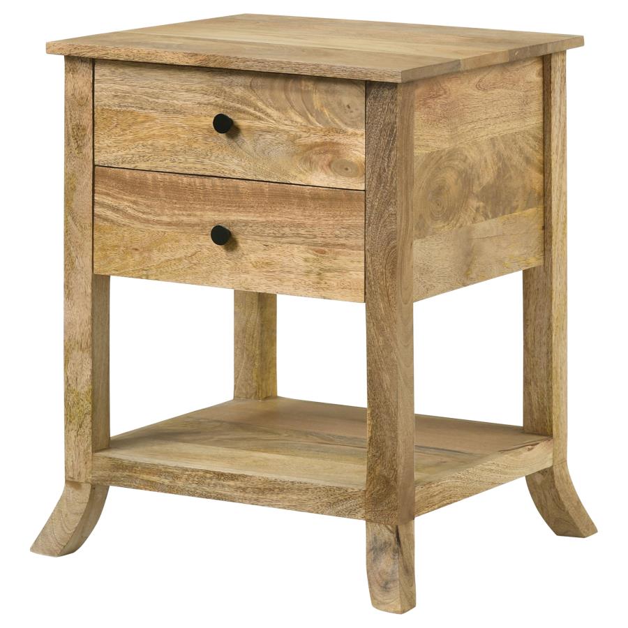 Russo Brown Side Table - furniture place usa