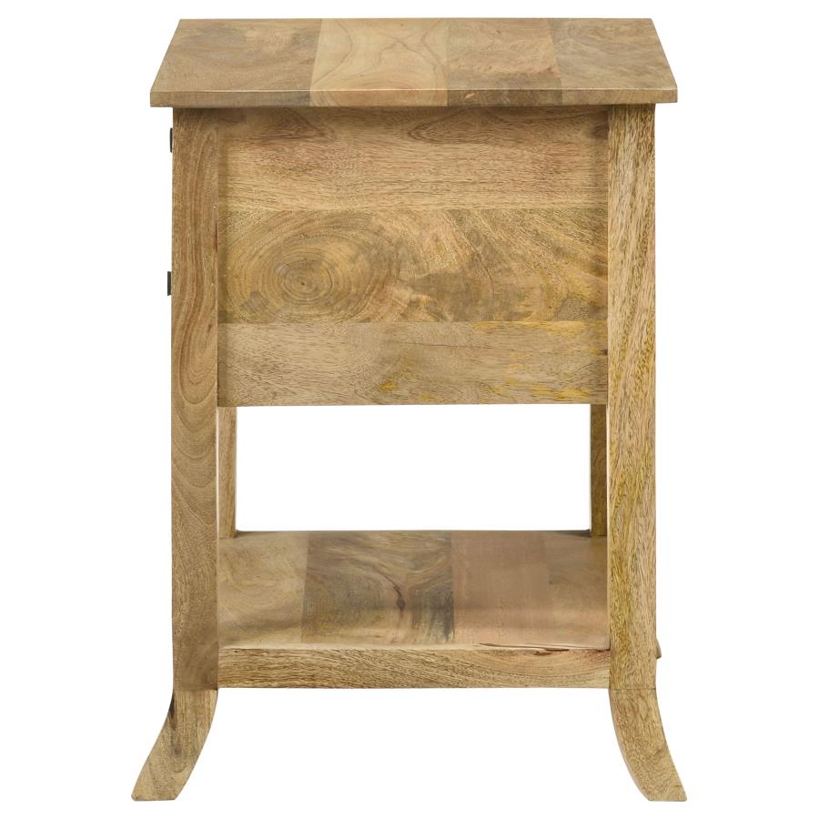 Russo Brown Side Table - furniture place usa