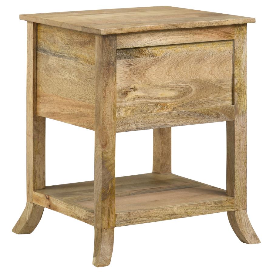 Russo Brown Side Table - furniture place usa