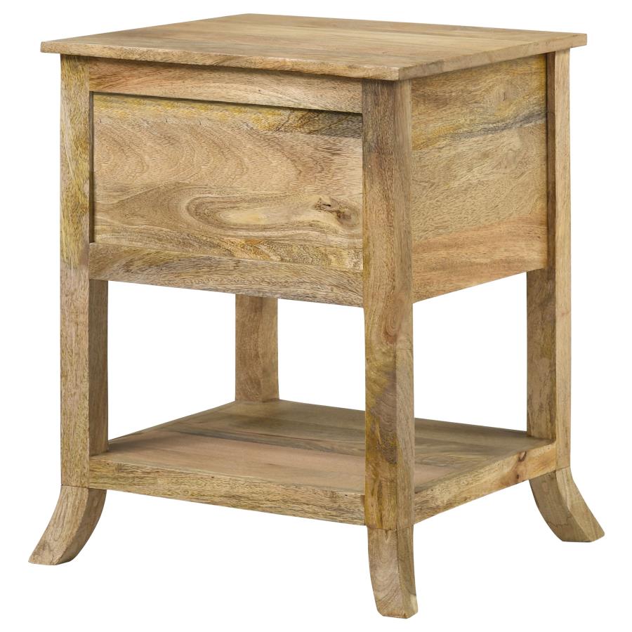 Russo Brown Side Table - furniture place usa