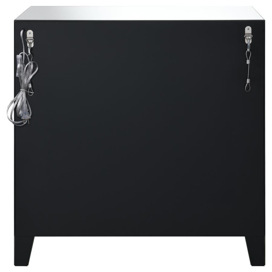 Arwen Silver Accent Cabinet - furniture place usa