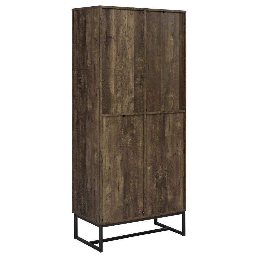 Carolyn Brown Tall Accent Cabinet - furniture place usa