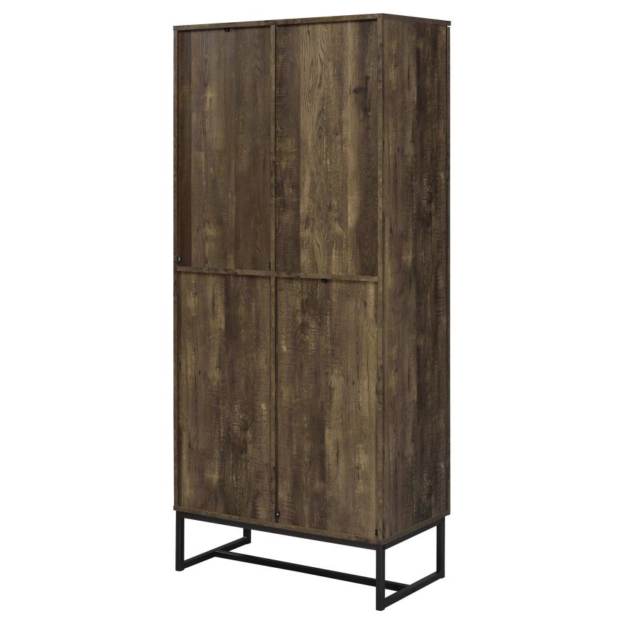 Carolyn Brown Tall Accent Cabinet - furniture place usa