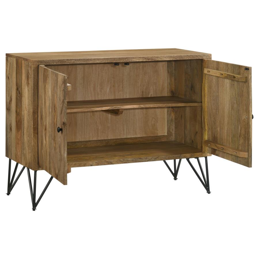 Eileen Brown Accent Cabinet - furniture place usa