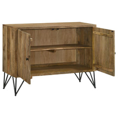 Eileen Brown Accent Cabinet - furniture place usa