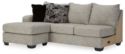 Megginson Left-Arm Facing Sofa Chaise - furniture place usa