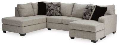 Megginson 2-Piece Sectional with Chaise - furniture place usa