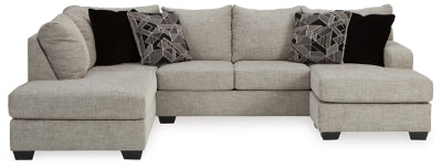 Megginson 2-Piece Sectional with Chaise - furniture place usa