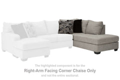 Megginson Right-Arm Facing Corner Chaise - furniture place usa